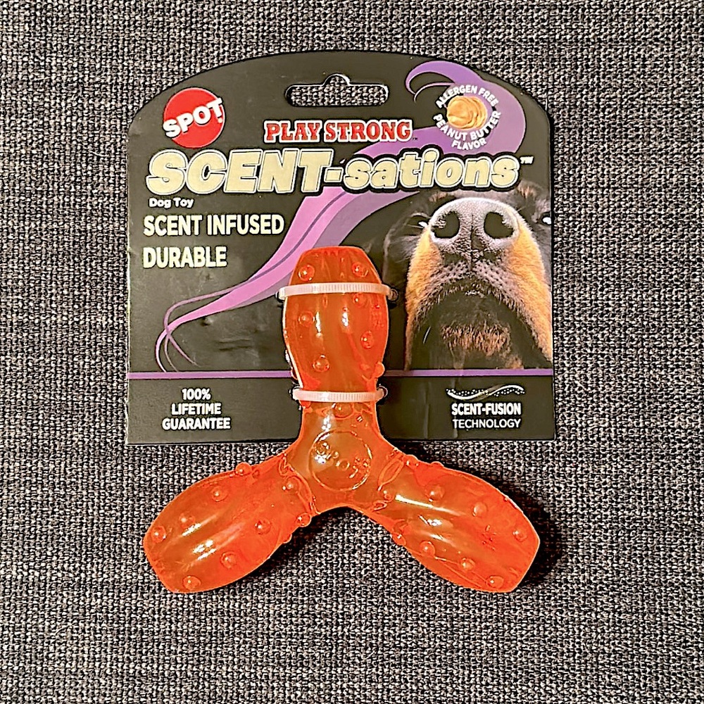 Scent infused dog toy